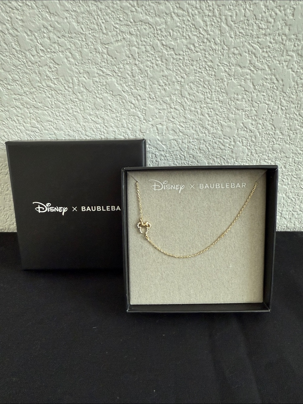 Disney x Baublebar Gold Minnie Mouse Pendant Necklace